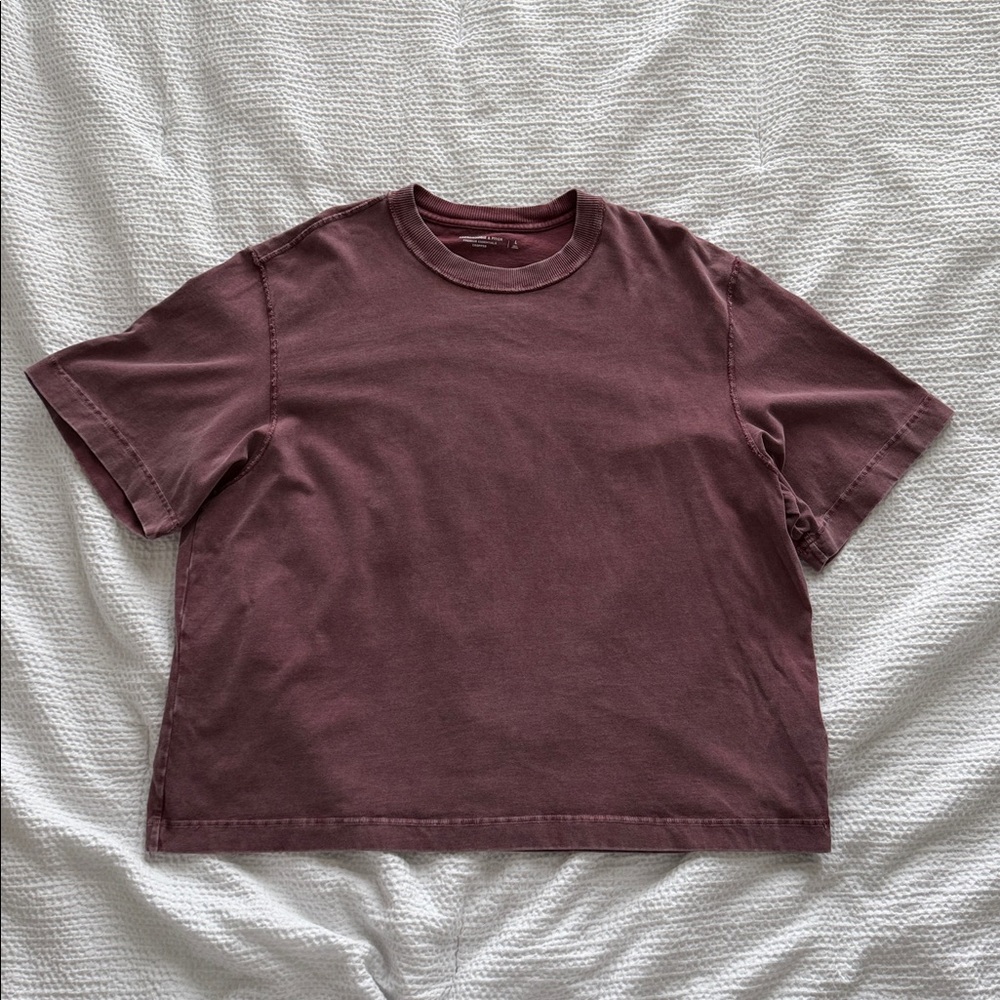 Abercrombie & Fitch Red Men's Shirt